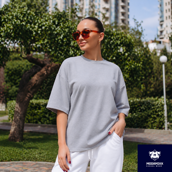 Футболка OVERSIZE ДИМЧИТИЙ FOVL07 фото